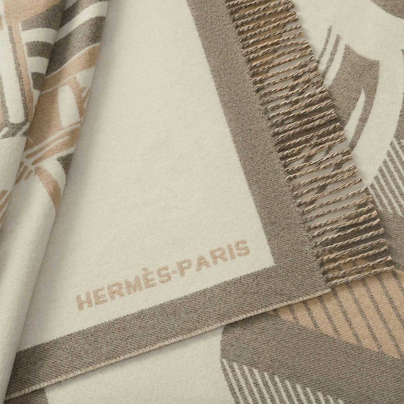 Cheval a la Couverture blanket | Hermès USA